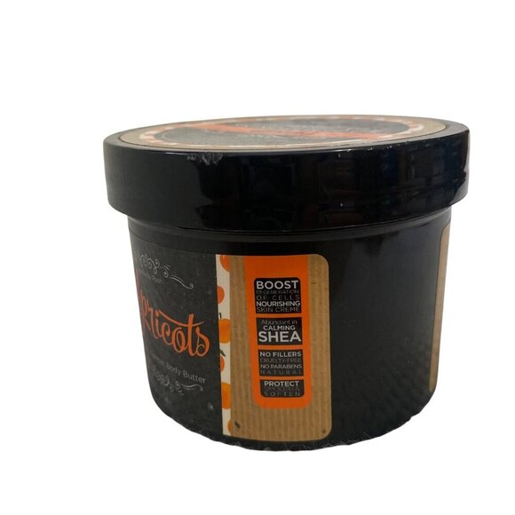 Skindelicious Apricots Nourishing Apricot Body Butter 10 Oz Shea & Cocoa Butter - Picture 3 of 7